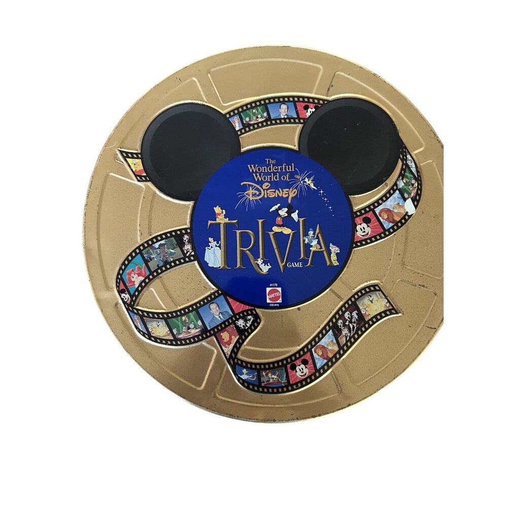 The Wonderful World Of Disney Trivia Game Collectible Tin Edition Complete